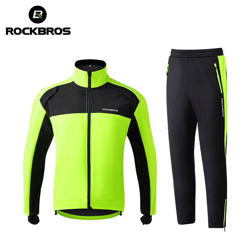 Cycling Gear For Winter - ROCKBROS Autumn Winter Cycling Clothing Sets