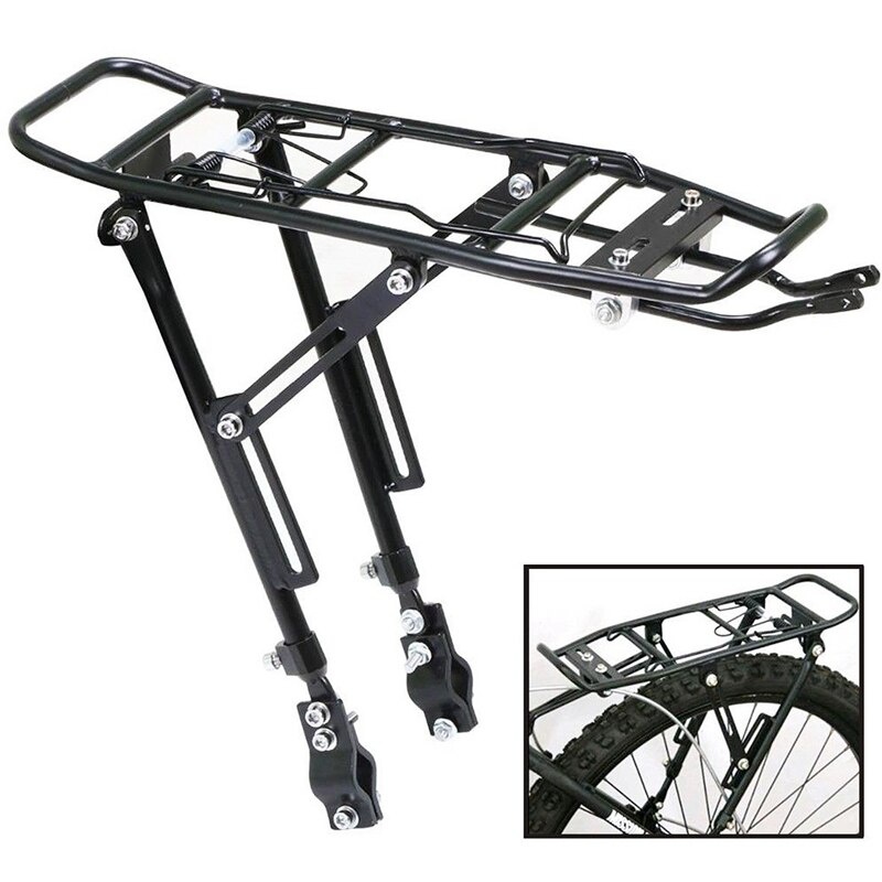Cycling Gear Organizer - 1PC Alloy Rear Bicycle Rack Carrier
