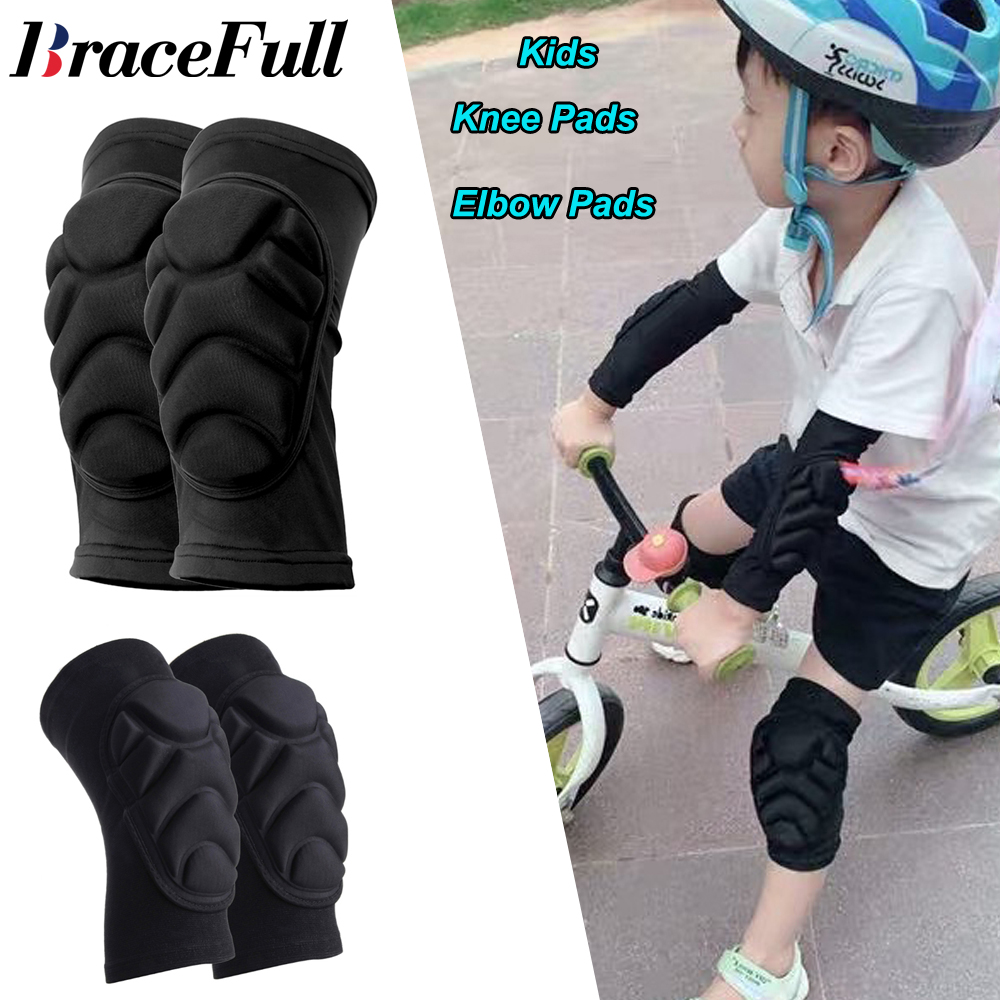1Pair Kids Knee Pads and Elbow - огляд і ціна Cycling Protective Gear For Kids