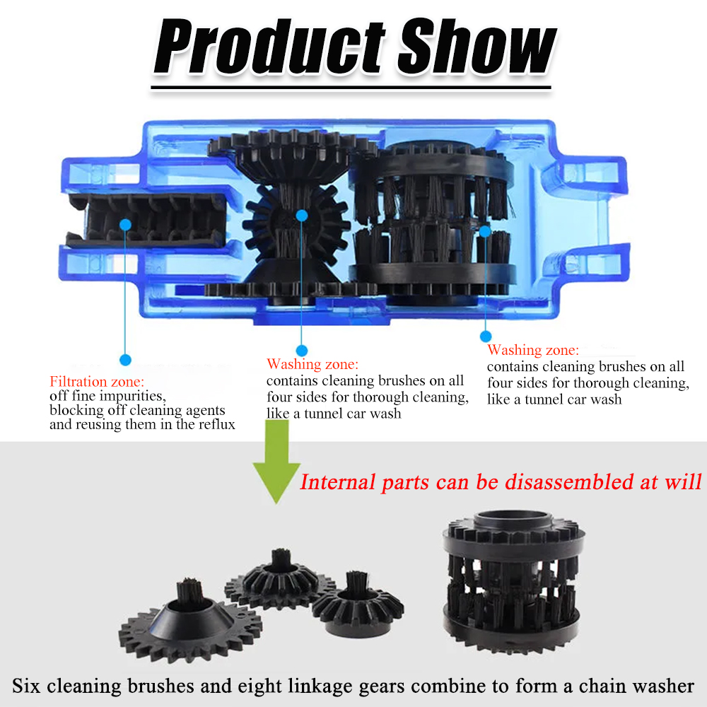 Chain Cleaner Cleaning Bicycle - огляд і ціна Bicycle Chain Lubricant