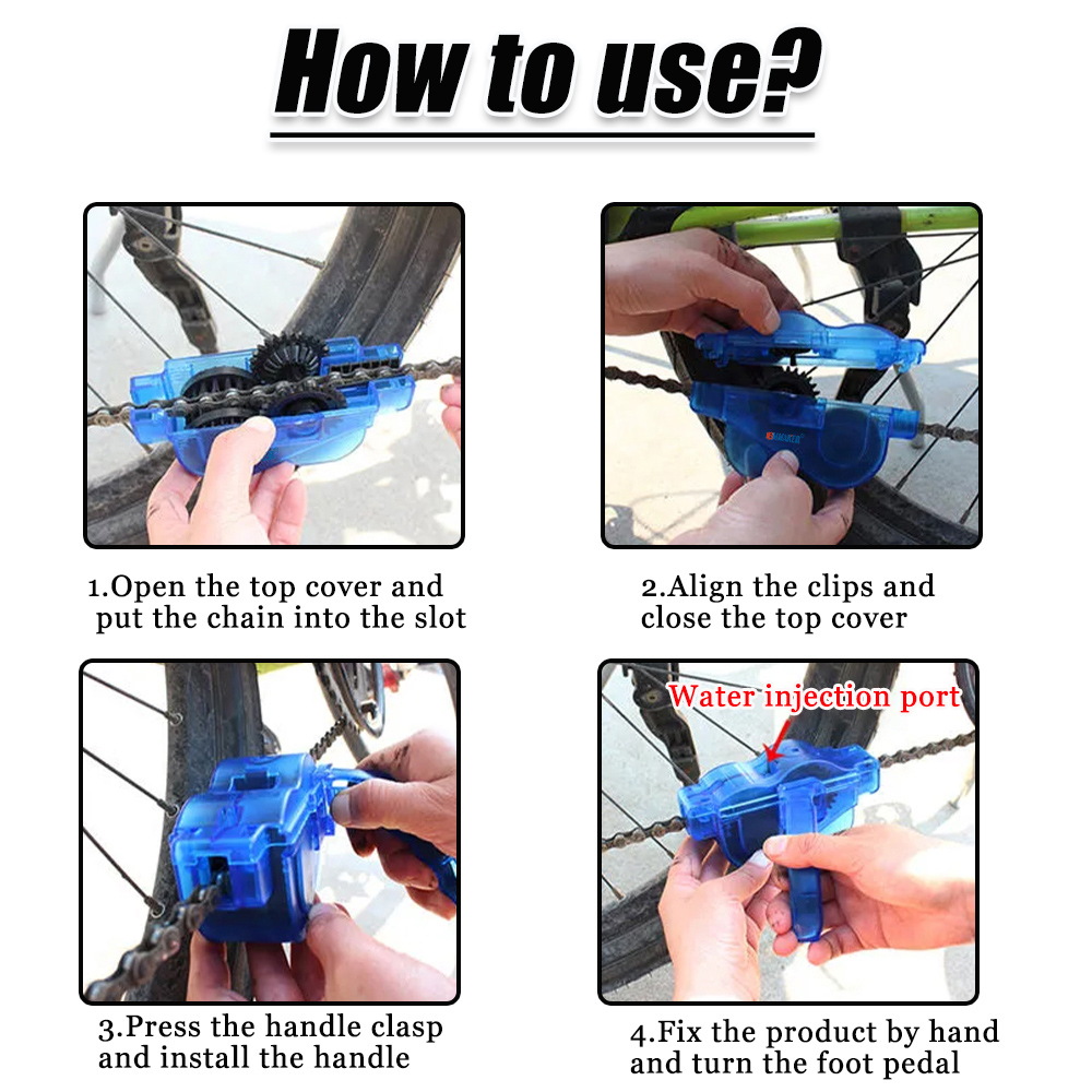 Chain Cleaner Cleaning Bicycle - огляд і ціна Bicycle Chain Lubricant