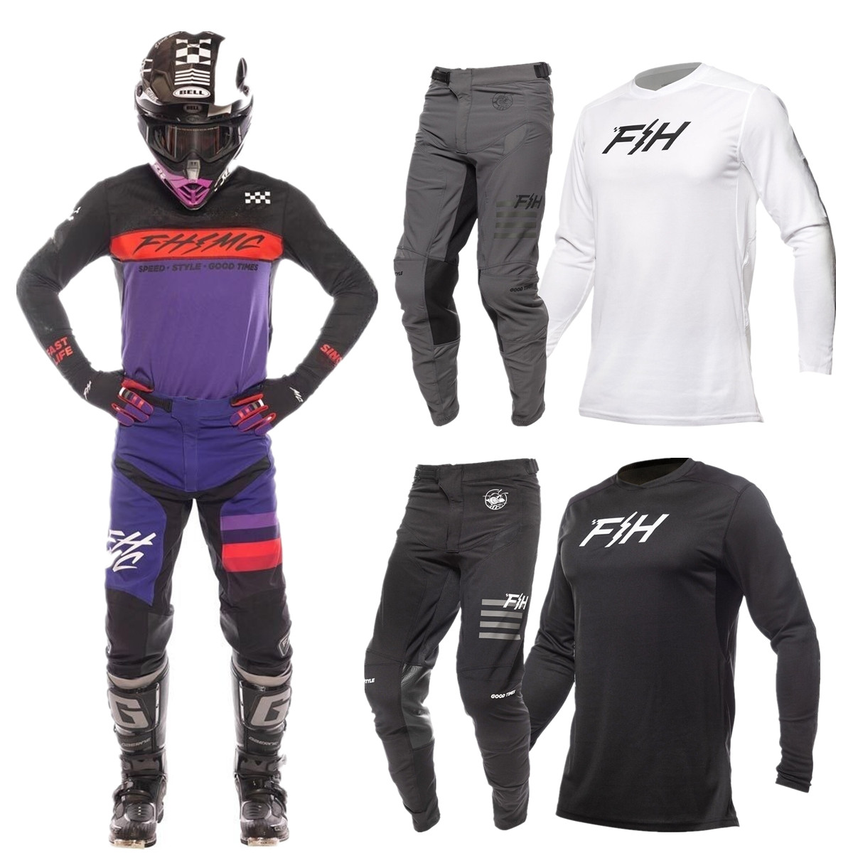 2026 FH Motocross Gear Set Top - огляд і ціна Cyclocross Gearing