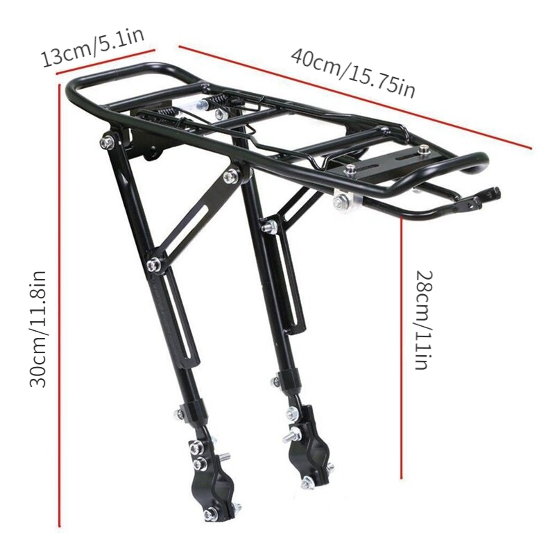 1PC Alloy Rear Bicycle  Rack C - огляд і ціна Cycling Gear Organizer