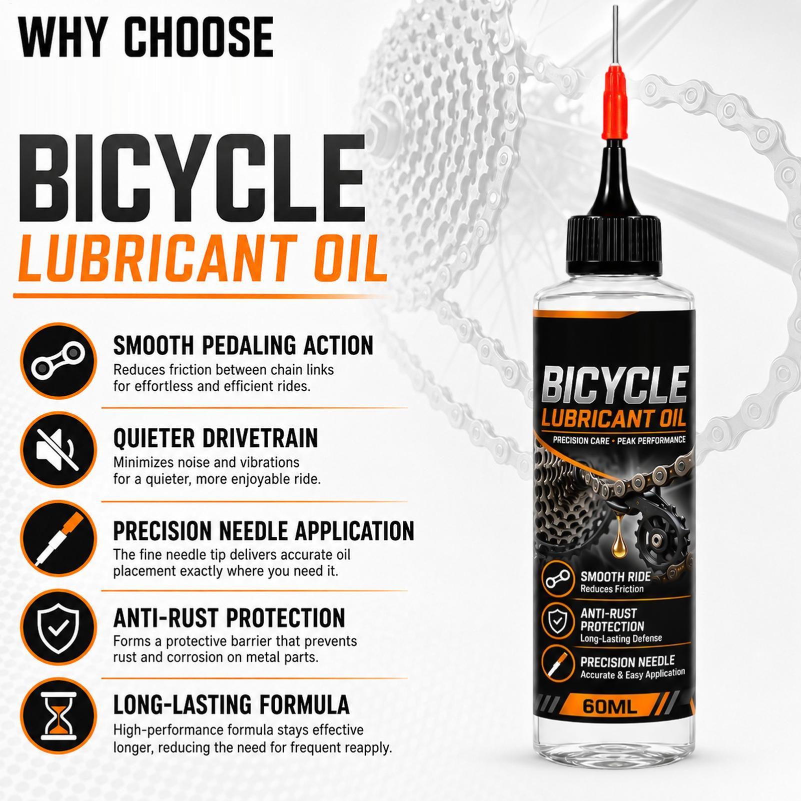 60ml  Chain Saw Oil Lubricant  - огляд і ціна Bicycle Chain Lubricant