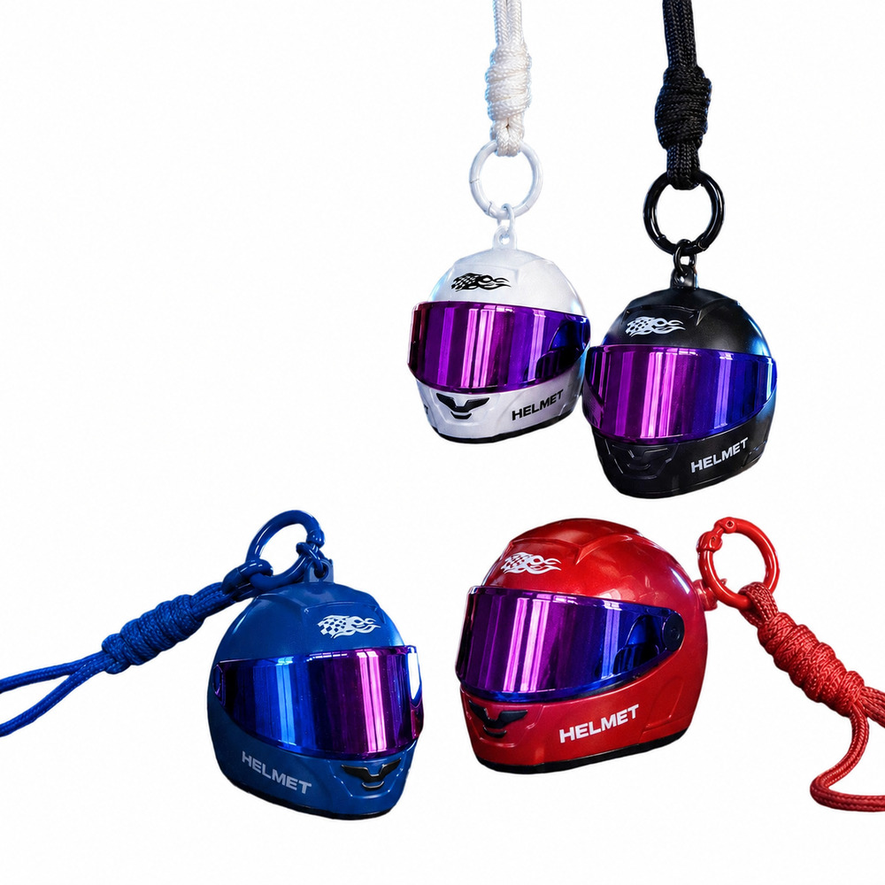 Cool Colorful Helmet Keychain  - огляд і ціна Bicycle Helmet