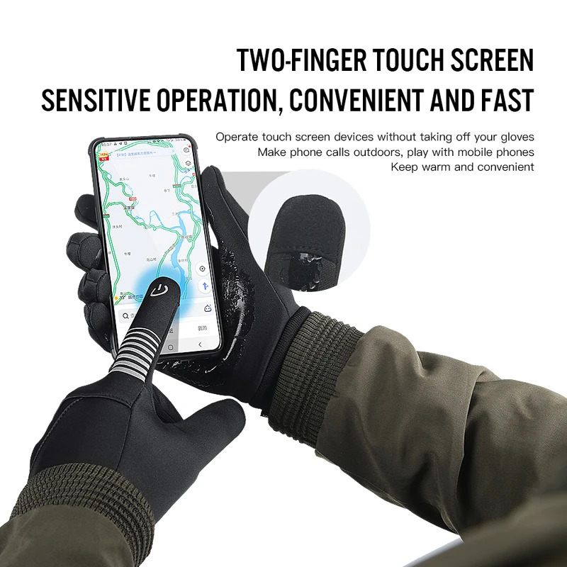 Winter Cycling Gloves for Men  - огляд і ціна Cycling Gear For Winter